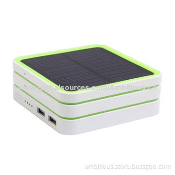 Master and Secondary Solar Power Bank for Mobile Phone, CE, FCC & RoHS